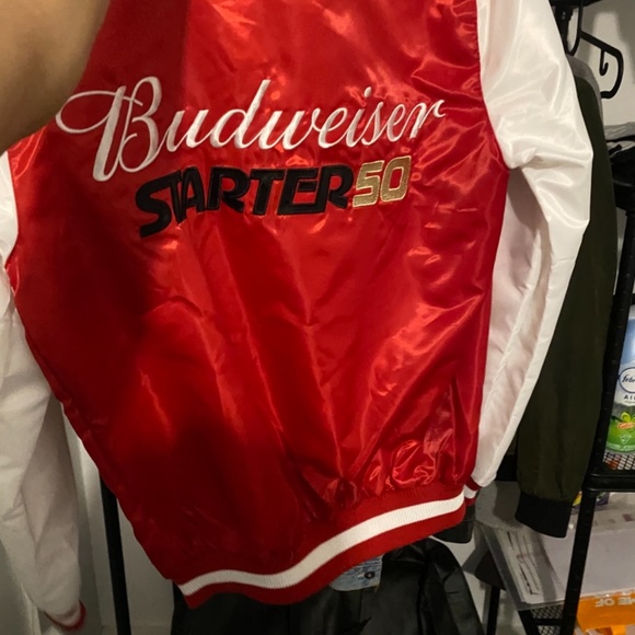 BUDWEISER BOMBER JACKET STARTER 50. - Picture 4 of 6